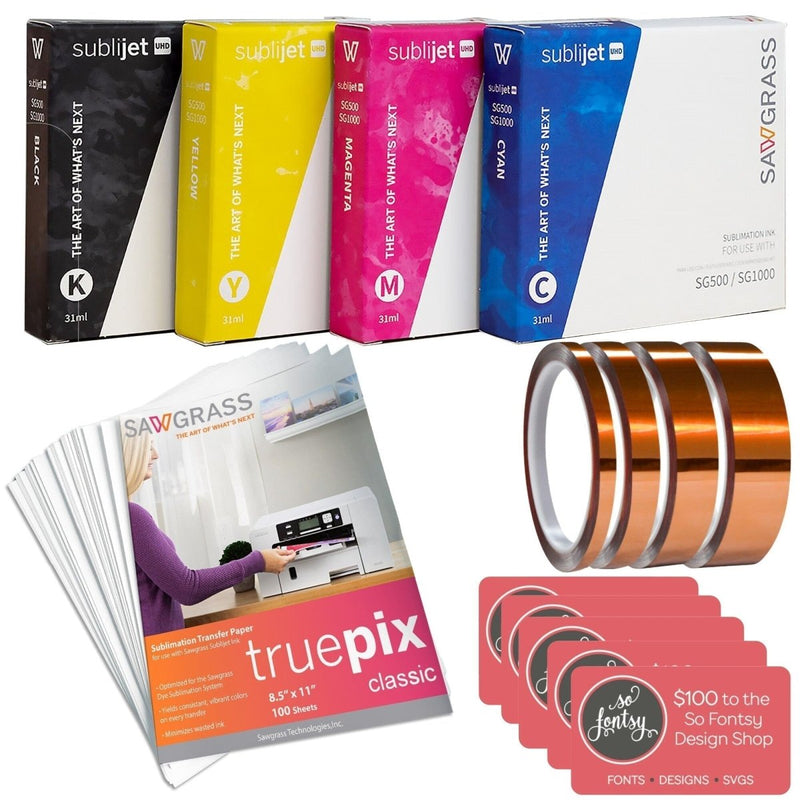 Sawgrass SG500 & SG100 Sublimation Inks