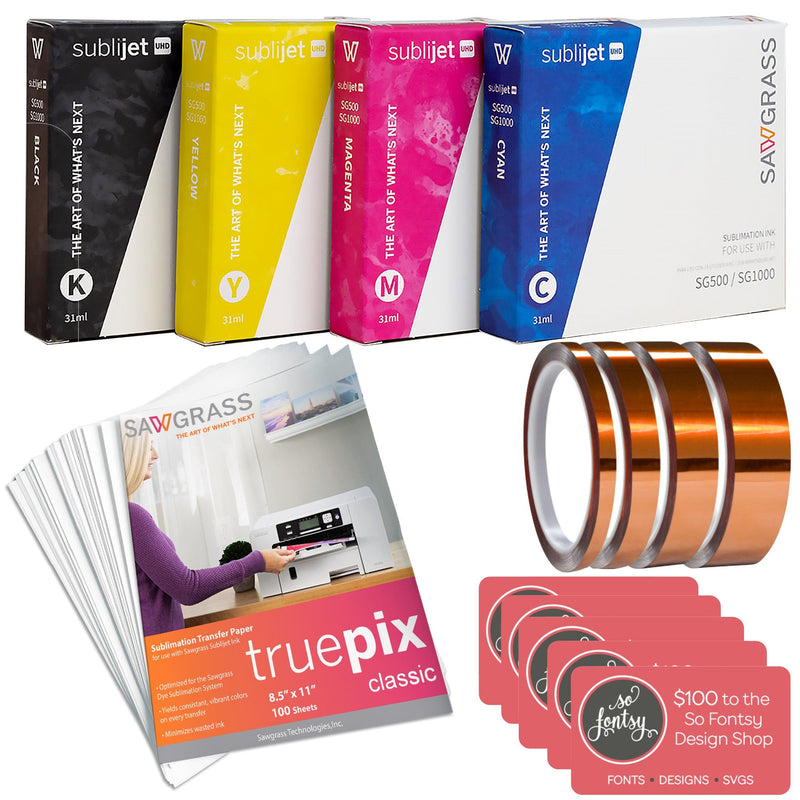 Sawgrass SG500 & SG100 Sublimation Inks