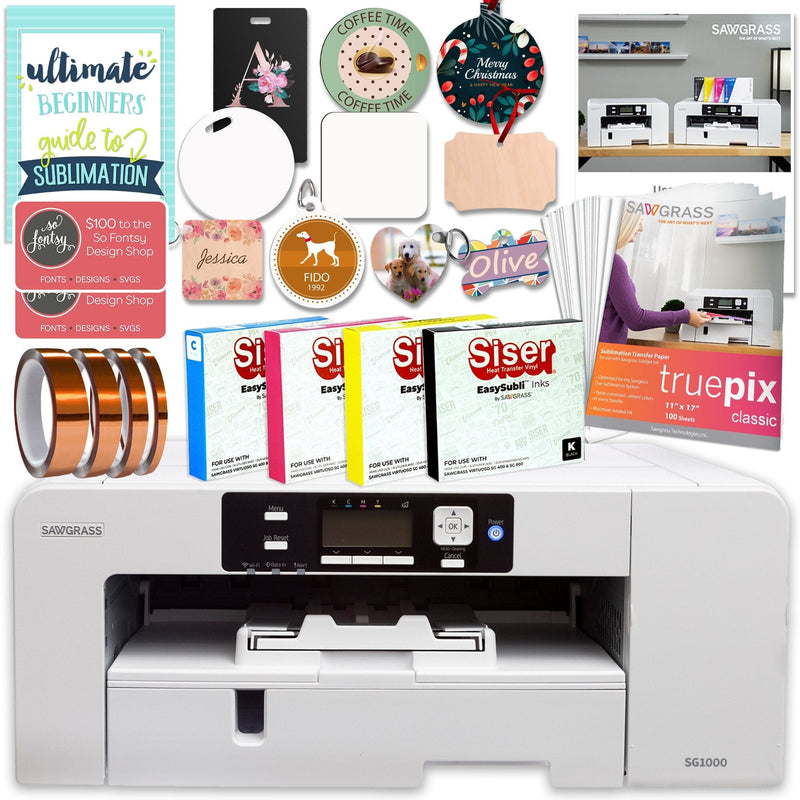 Sawgrass Virtuoso SG1000 Siser Sublimation Printer Bundles
