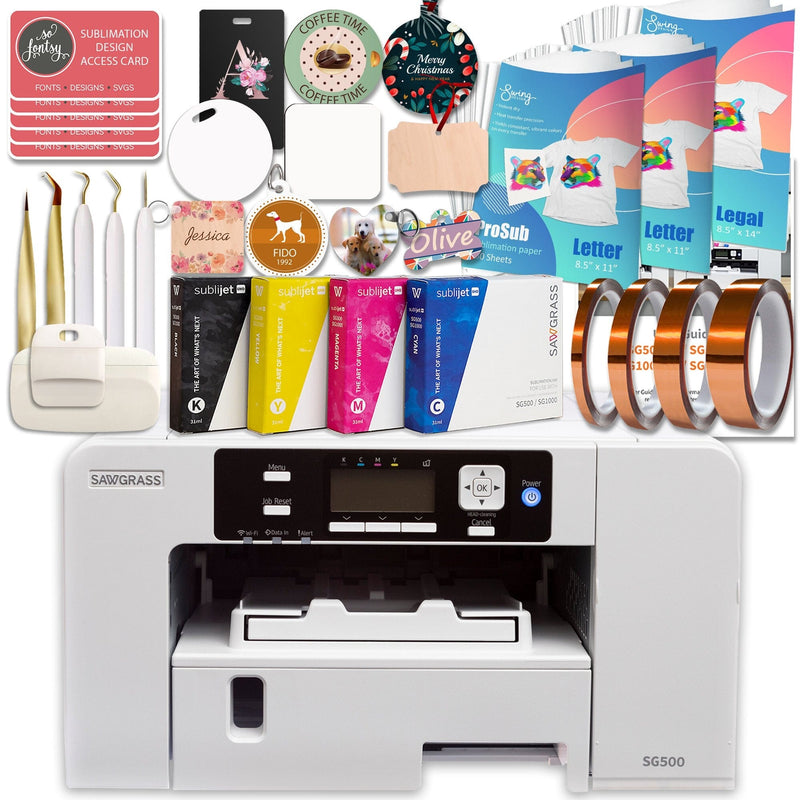 Sawgrass Virtuoso SG500 UHD Sublimation Printer Bundles