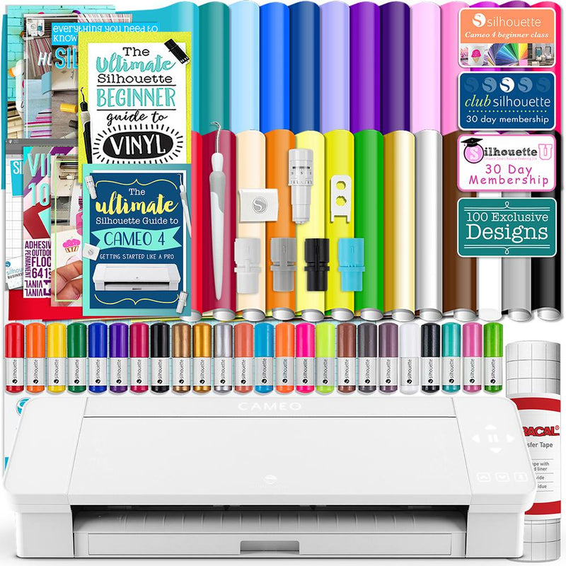 Silhouette Cameo 4 Bundles - 12" Wide Vinyl Cutter