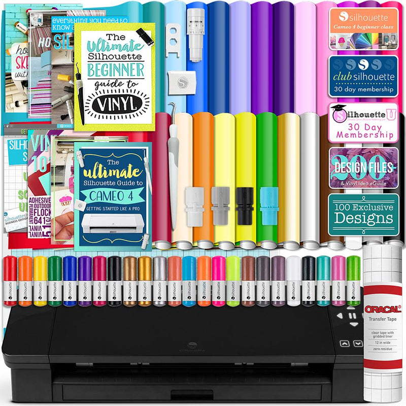 Silhouette Cameo 4 Bundles 12" Wide - Black