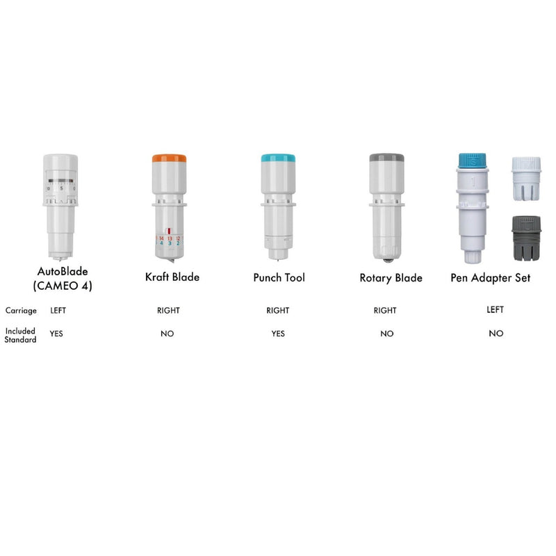 Silhouette Cameo 4 Specialty Blades & Tools