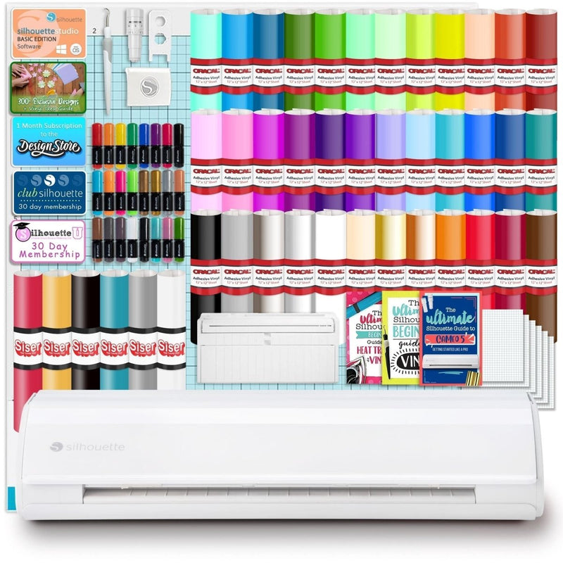 Silhouette Cameo 5 Software, Tools, Cutting Mats, & Accessories