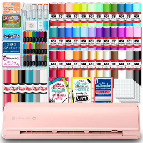 Silhouette Cameo 5α Alpha Pink Machine Bundles | Swing Design