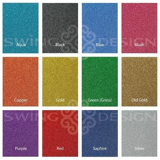 Siser Glitter Heat Transfer ( HTV)