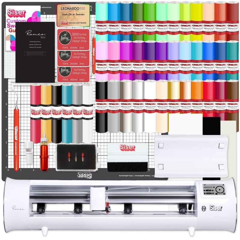 Siser's Romeo 24" Vinyl Cutter Machine Bundles