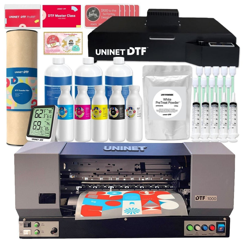 Uninet 1000 Direct to Film (DTF) Transfer Printer Bundles