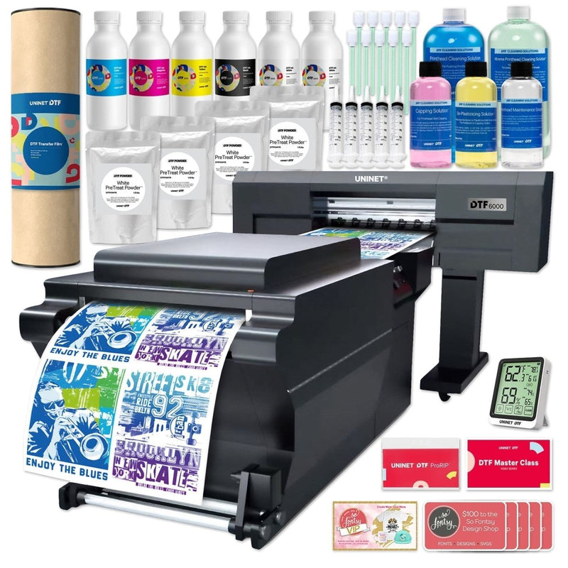 Uninet 6000 Direct to Film (DTF) Printer Bundles