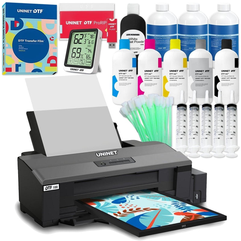 Uninet Direct to Film (DTF) Printers, Inks, Film & Accessories