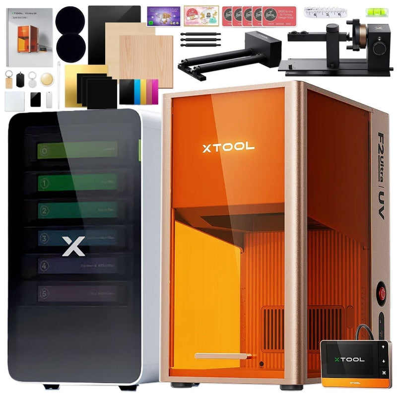 xTool F2 Ultra UV 5W Cold Laser Engravers & Laser Cutter Bundles