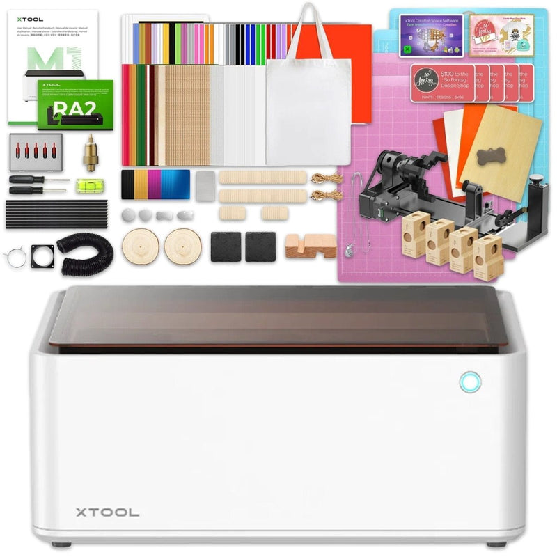 XTool M1 Craft Laser Cutter & Engraver Bundles & Accessories