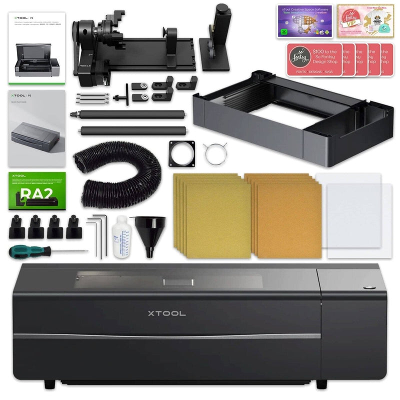 XTool P2 Laser Cutter and Engraver Bundles & Accessories