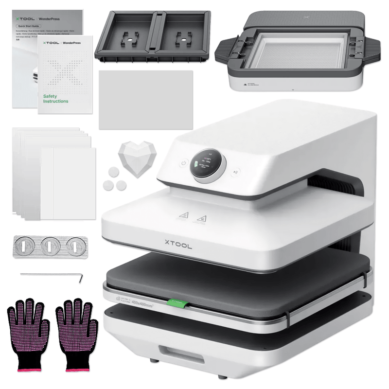 xTool Wonderpress 3-in-1 Auto Heat Press with Switchable Creativity