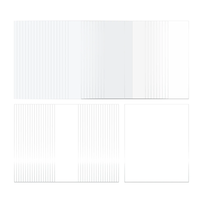 xTool WonderPress 3D Vacuum Forming Material Kit - 50pc