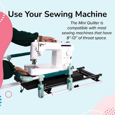 Grace Mini Quilter Universal Tabletop Fabric Frame