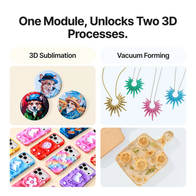 xTool WonderPress 3D Form Module