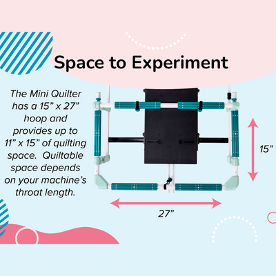 Grace Mini Quilter Universal Tabletop Fabric Frame