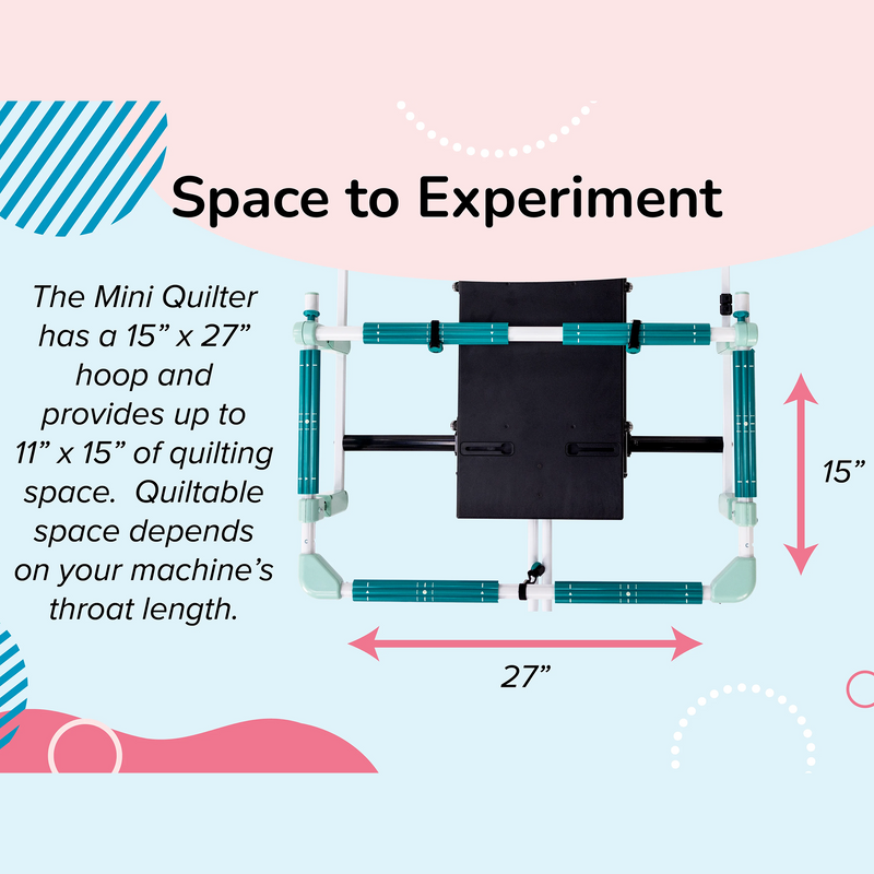 Grace Mini Quilter Universal Tabletop Fabric Frame