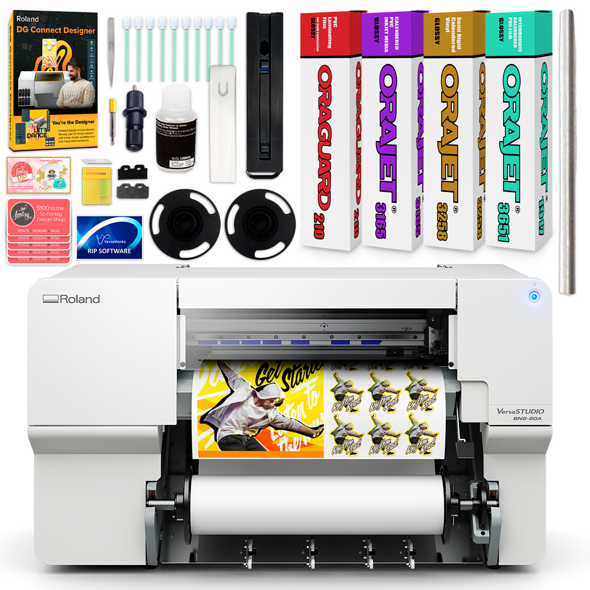 Roland VersaStudio BN2-20A Desktop 20" Eco-Solvent Printer &amp; Cutter