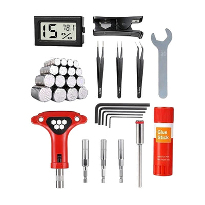 141 Piece 3D Printer Tool Kit & Accessory Kit with Cordless Rotary Sander 3D Printer Bambu Lab 