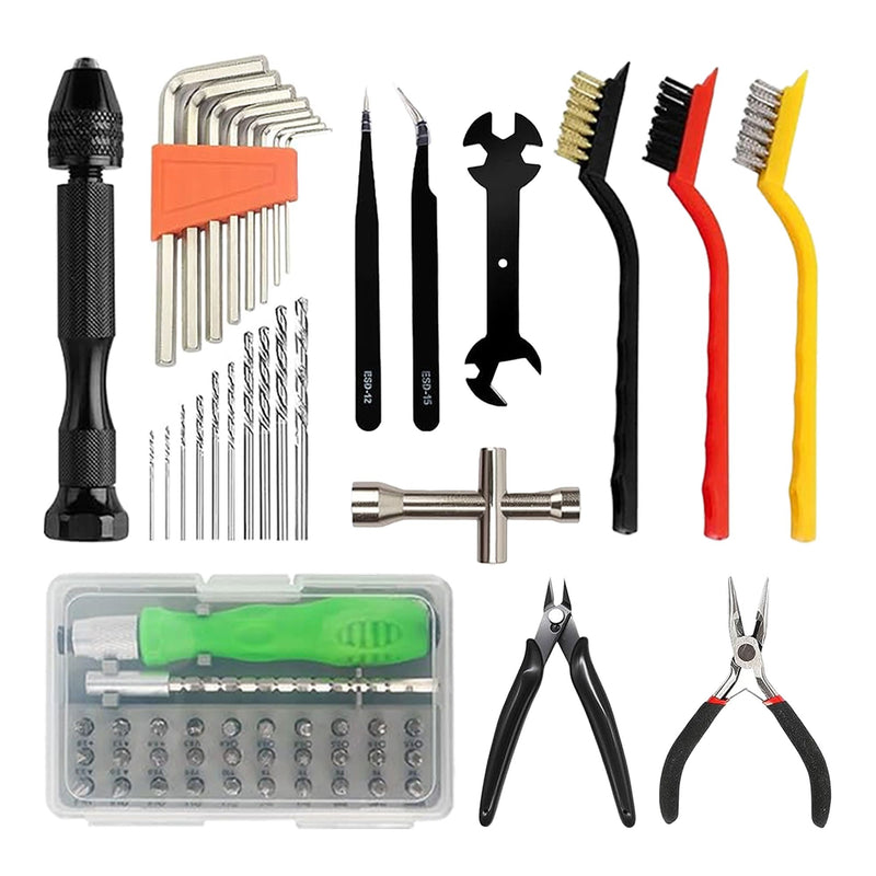 154 Piece 3D Printer Tool Kit & 3D Printer Cleaning Kit 3D Printer Bambu Lab 