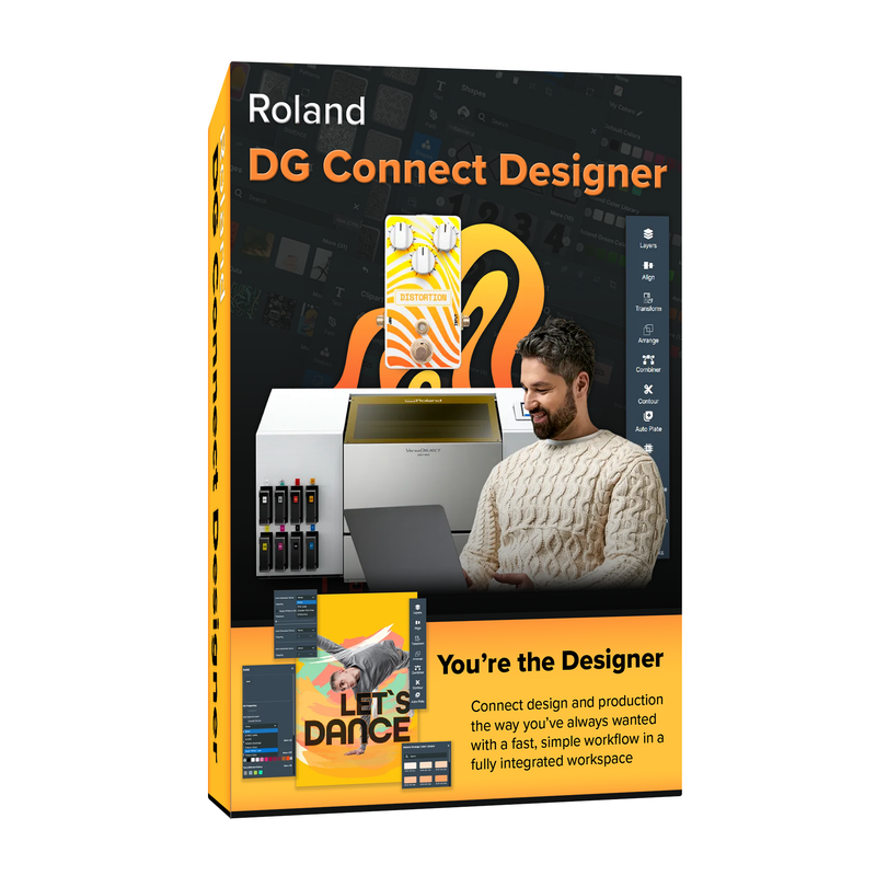 Roland BY-20 Direct to Film (DTF) 20" Printer w/ Oven, Inks, Film & Powder