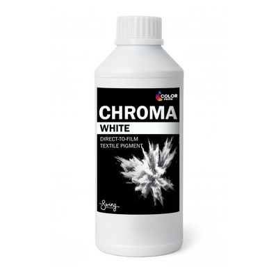 Prestige Direct To Film (DTF) Color Prime Chroma Ink Set - CMYK + White