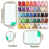 3pc Embroidery Hoop Set & Accessories for Brother SE700, PE545 & Other Models Sewing Accessories Brother 