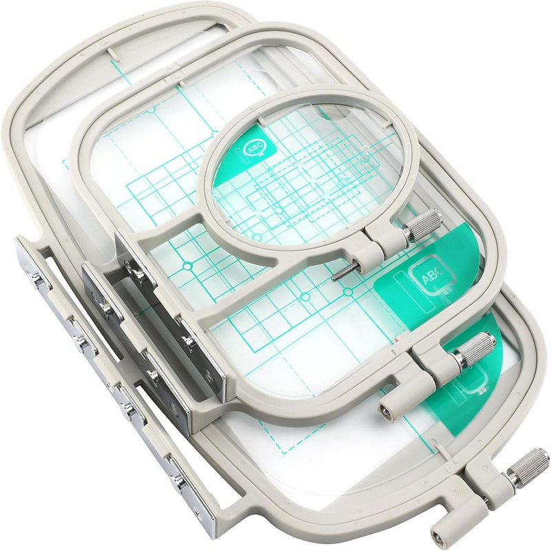 3pc Embroidery Hoop Set for Brother SE700, PE545 and Other Models (Copy) Sewing Accessories Brother 