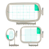 3pc Embroidery Hoop Set for Brother SE700, PE545 and Other Models (Copy) Sewing Accessories Brother 