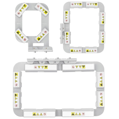 3pc Magnetic Embroidery Hoop Set for Brother SE700, PE545 and Other Models Sewing Accessories Brother 