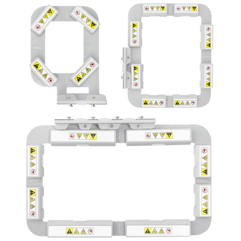 3pc Magnetic Embroidery Hoop Set for Brother SE700, PE545 and Other Models Sewing Accessories Brother 