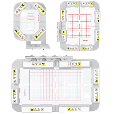 3pc Magnetic Embroidery Hoop Set for Brother SE700, PE545 and Other Models Sewing Accessories Brother 