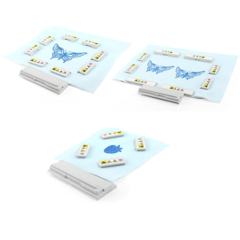 3pc Magnetic Embroidery Hoop Set for Brother SE700, PE545 and Other Models Sewing Accessories Brother 