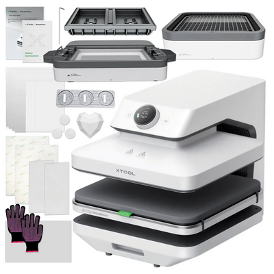 xTool WonderPress 15" x 15" Auto Heat Press with 3D Form Module