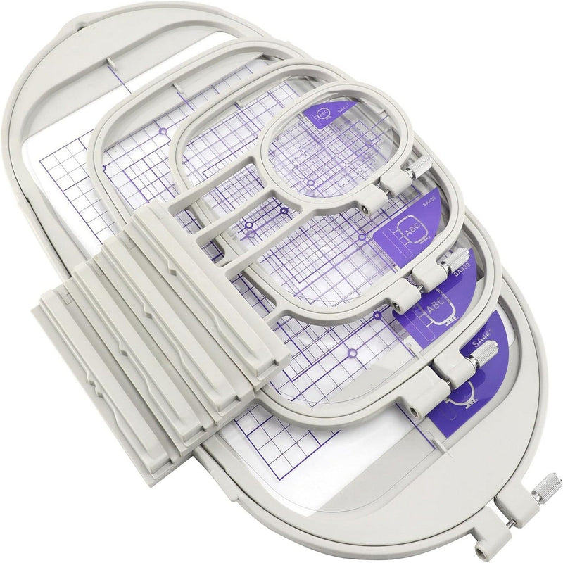 4pc Embroidery Hoop Set for Brother NQ1700E and Other Models Sewing Accessories Brother 