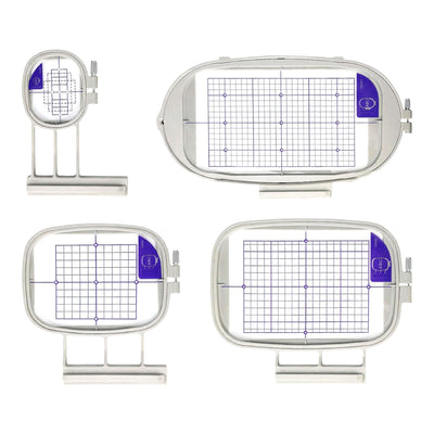 4pc Embroidery Hoop Set for Brother NQ1700E and Other Models Sewing Accessories Brother 