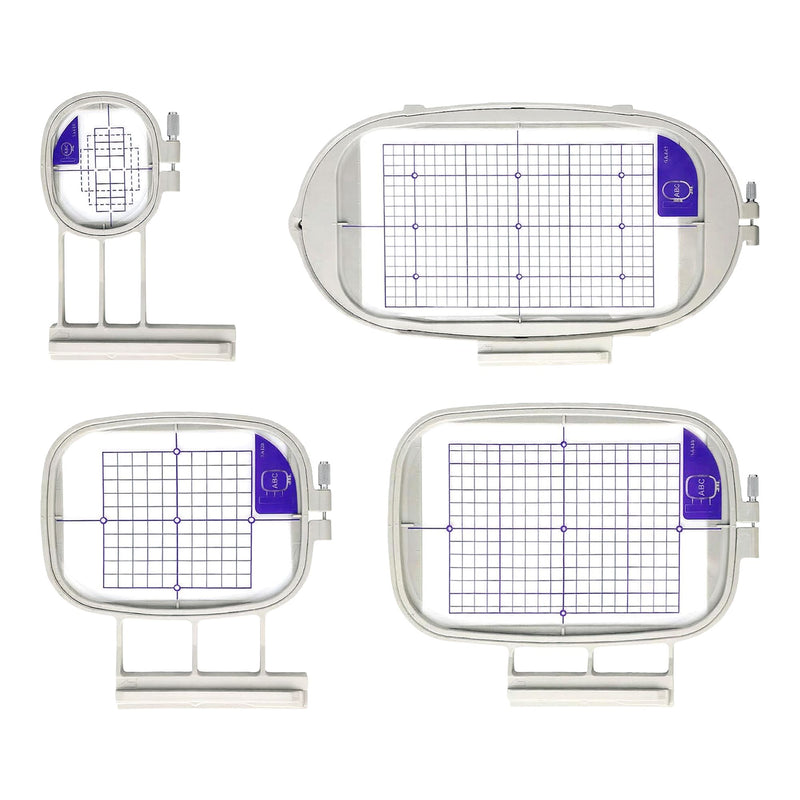 4pc Embroidery Hoop Set for Brother NQ1700E and Other Models Sewing Accessories Brother 