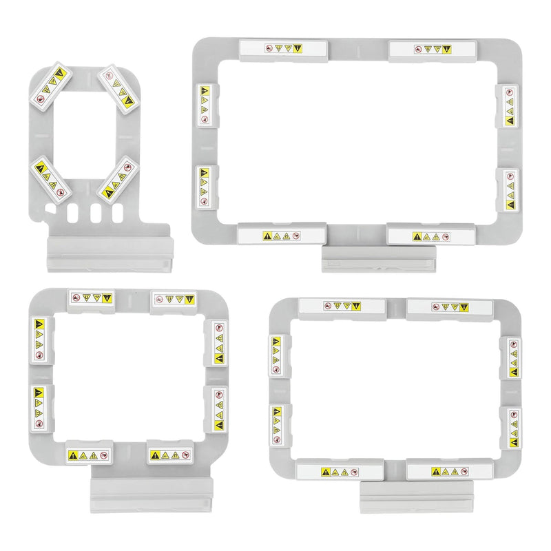 4pc Magnetic Embroidery Hoop Set for Brother NQ1700E and Other Models Sewing Accessories Brother 