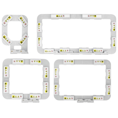 4pc Magnetic Embroidery Hoop Set for Brother SE2000, PE900 and Other Models Sewing Accessories Brother 
