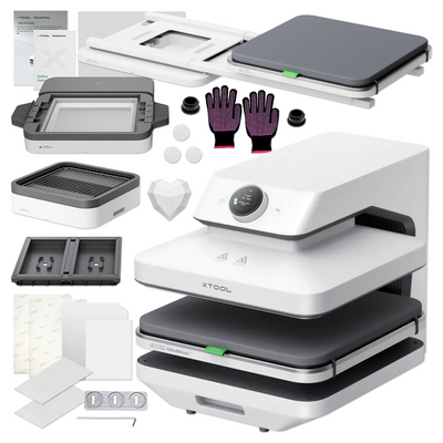 xTool WonderPress All-in-One 3D Heat Press with Dual Station