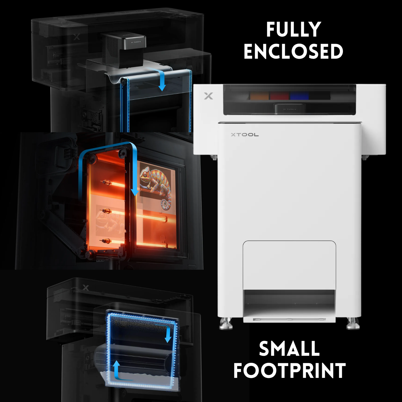 xTool DTF Apparel Printer Bundle with Oven & Shaker