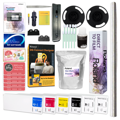Roland VersaStudio BY2-20 DTF 20" Wide Roll Printer w/ Inks, Film & Powder