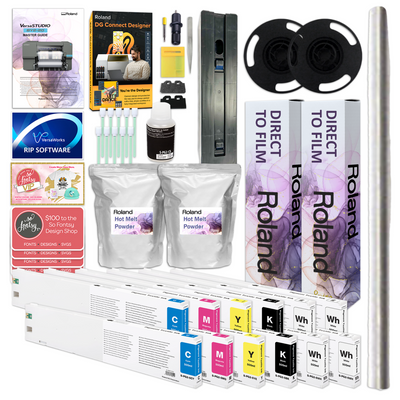 Roland VersaStudio BY2-20 DTF 20" Wide Printer w/ Double Inks, Film & Powder