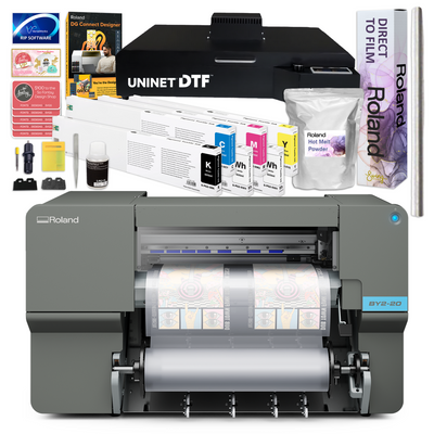 Roland VersaStudio BY2-20 DTF 20" Wide Roll Printer w/ Oven, Inks, Film & Powder