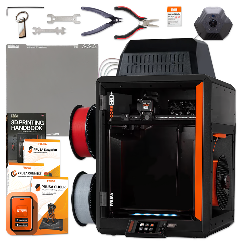 Prusa CORE One+ (Gen 2) 3D Printer with INDX 4-Toolhead Changer
