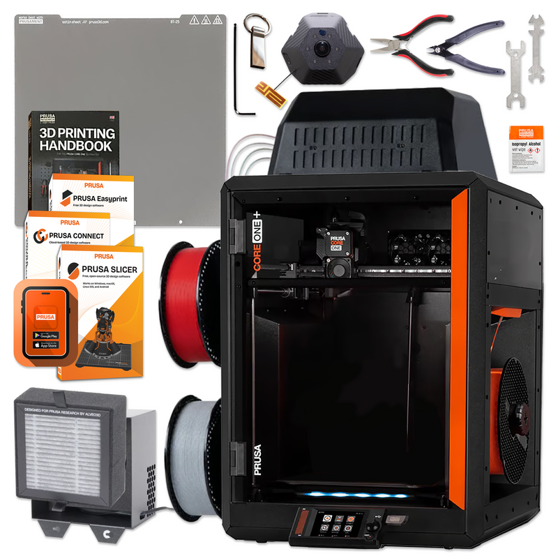Prusa CORE One+ (Gen 2) 3D Printer with INDX 4-Toolhead Changer