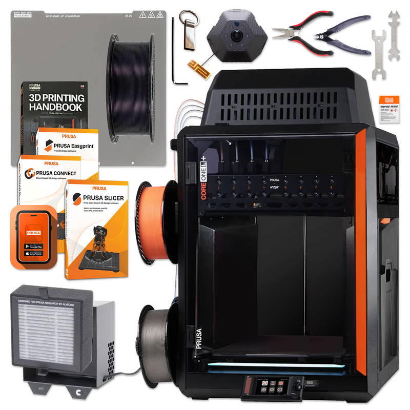 Prusa CORE One L+ 4-Toolhead Enclosed 3D Printer