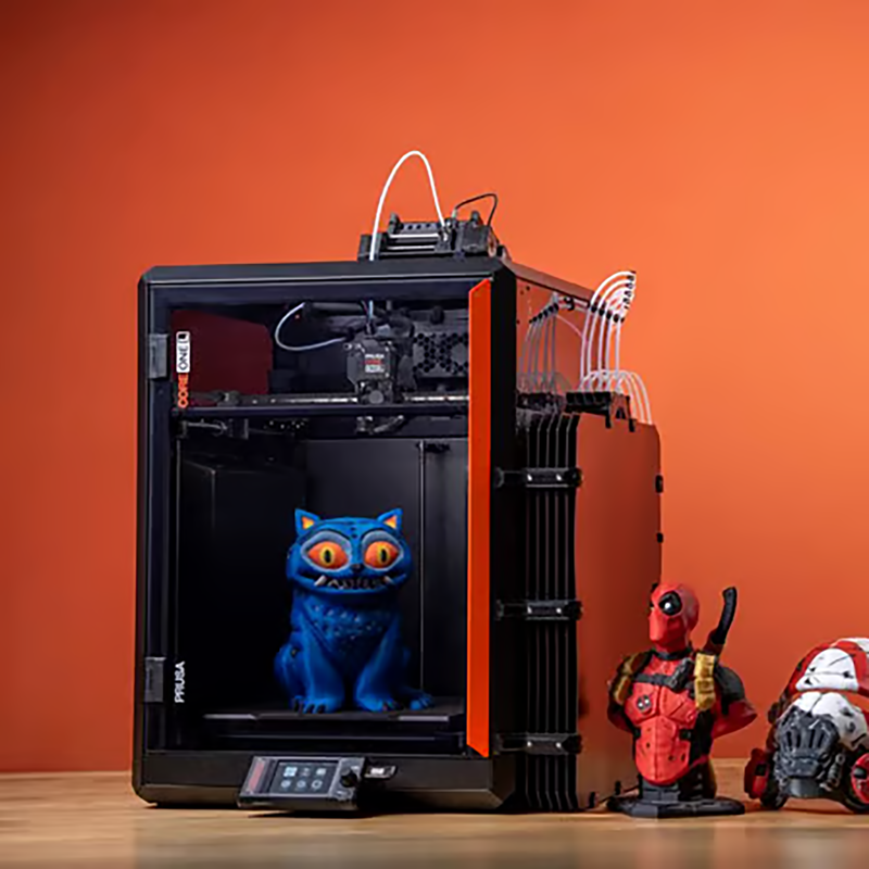 Prusa CORE One+ (Gen 2) 3D Printer with INDX 4-Toolhead Changer